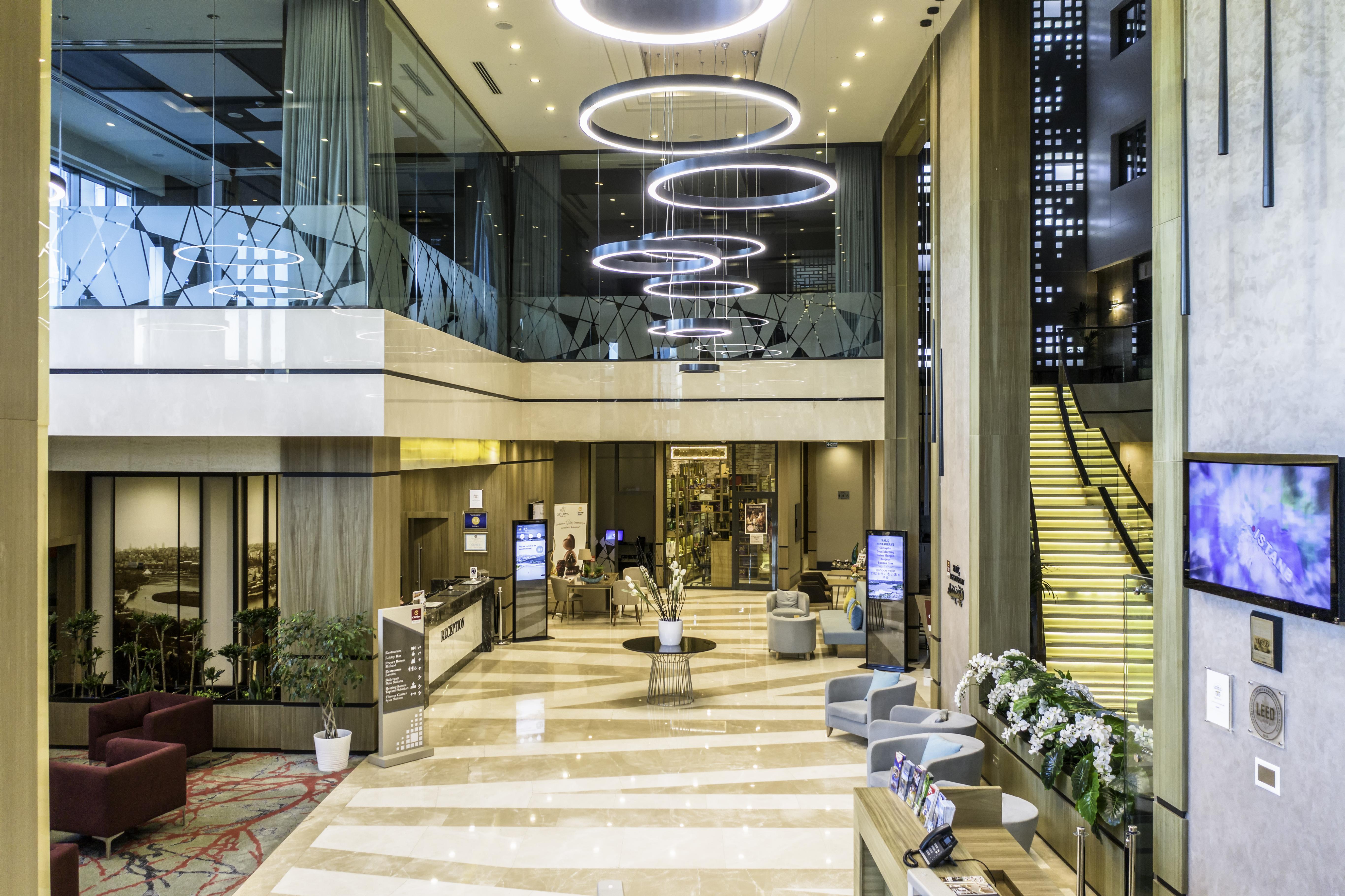 Clarion Hotel Golden Horn Istanbulská provincie Exteriér fotografie Lobby