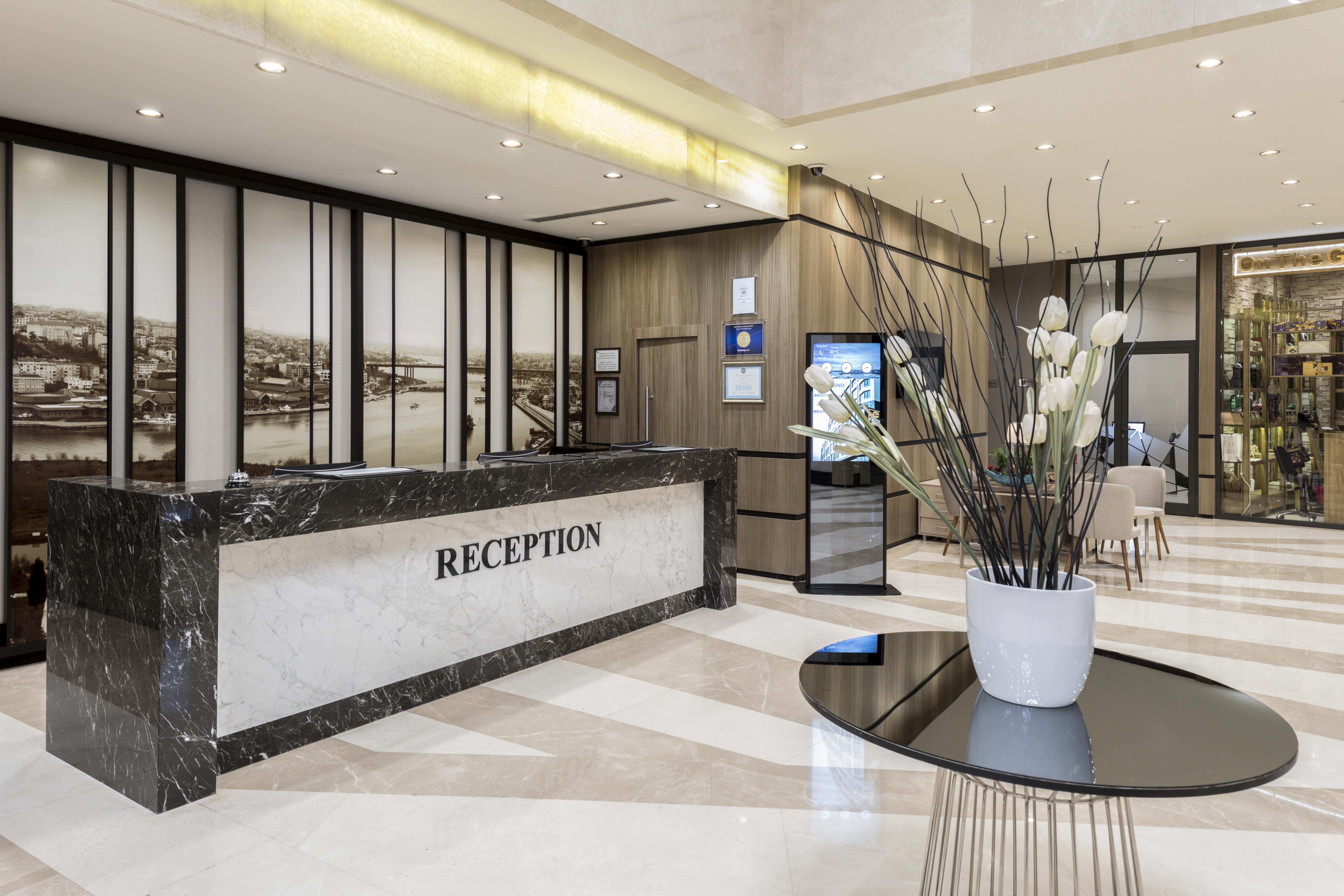 Clarion Hotel Golden Horn Istanbulská provincie Exteriér fotografie Reception